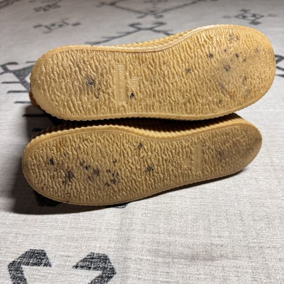 VTG 70s Winter Boots Brown Suede Shearling Lace Up Size 10 Apres Ski Made in USA - Picture 5 of 9